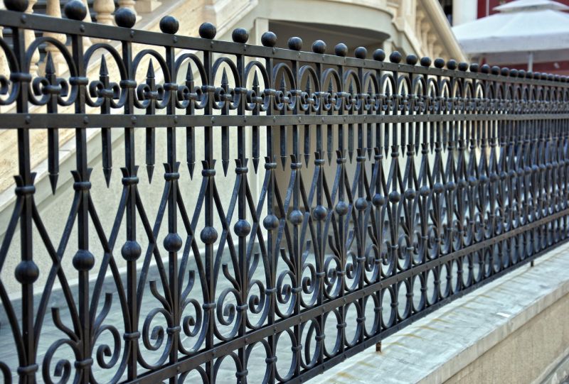 Custom Iron Fence Installation